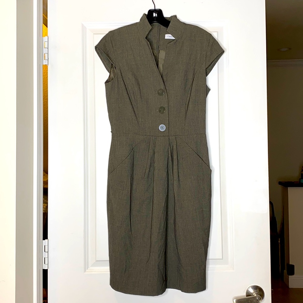 Calvin Klein Pocket Dress